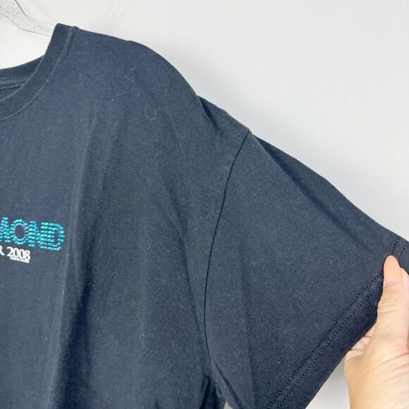 NEIL DIAMOND 2008 World Tour Black Short Sleeve T-Shirt Women’s Size X-Large - Picture 2 of 8